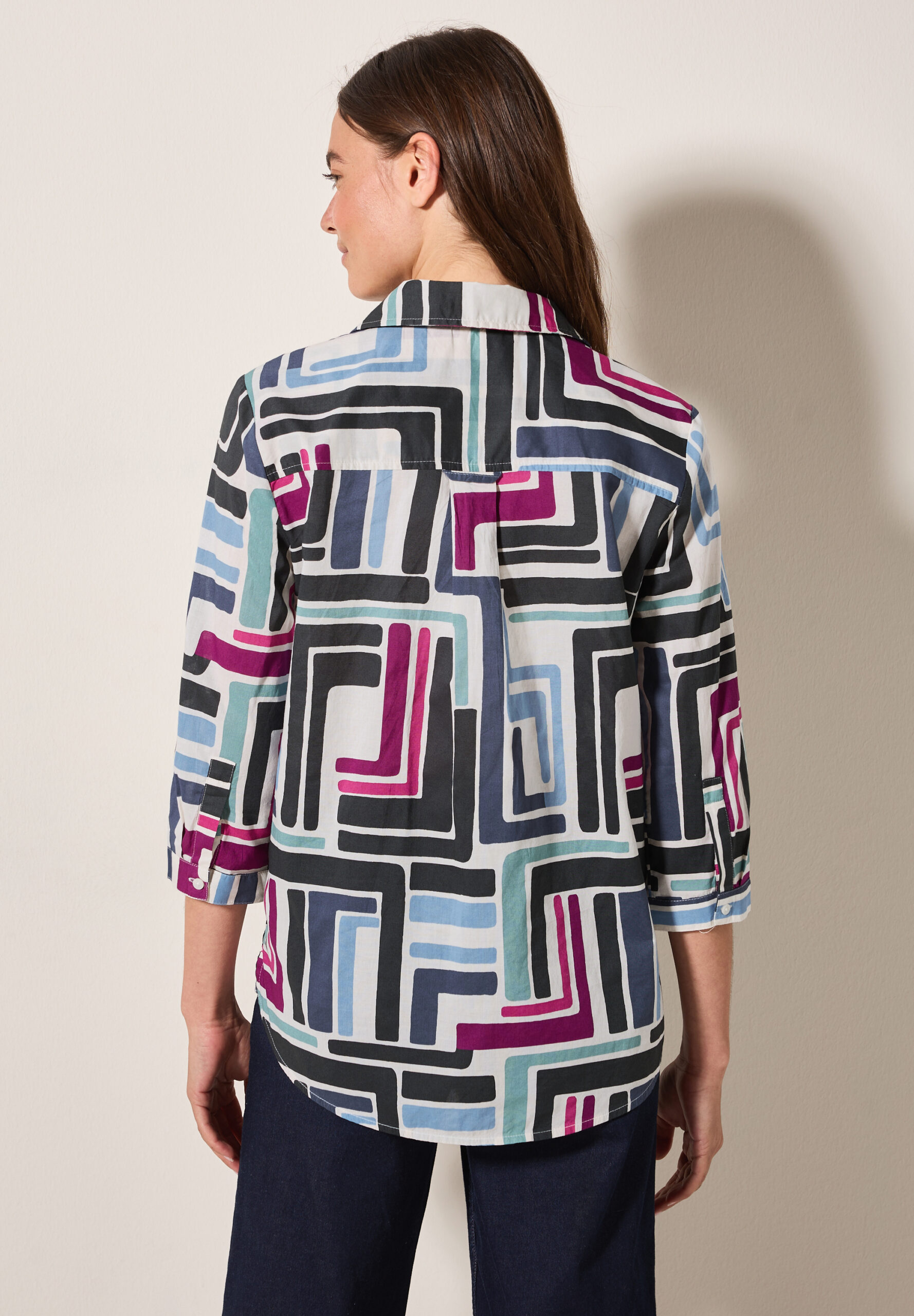 Gemusterte Bluse, Cecil
