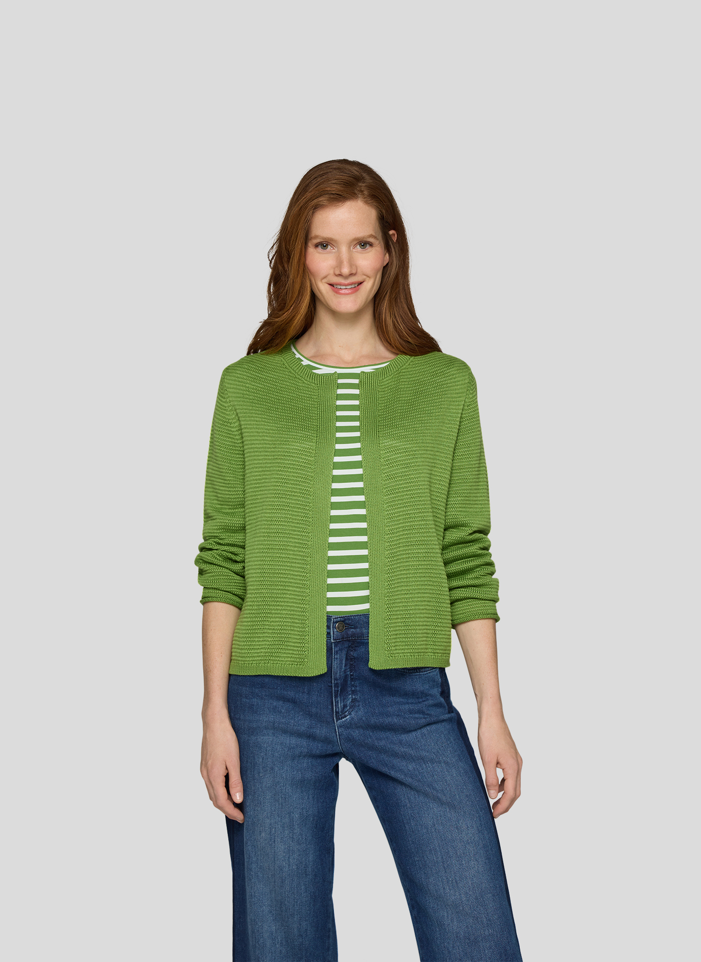 Strickjacke, Rabe