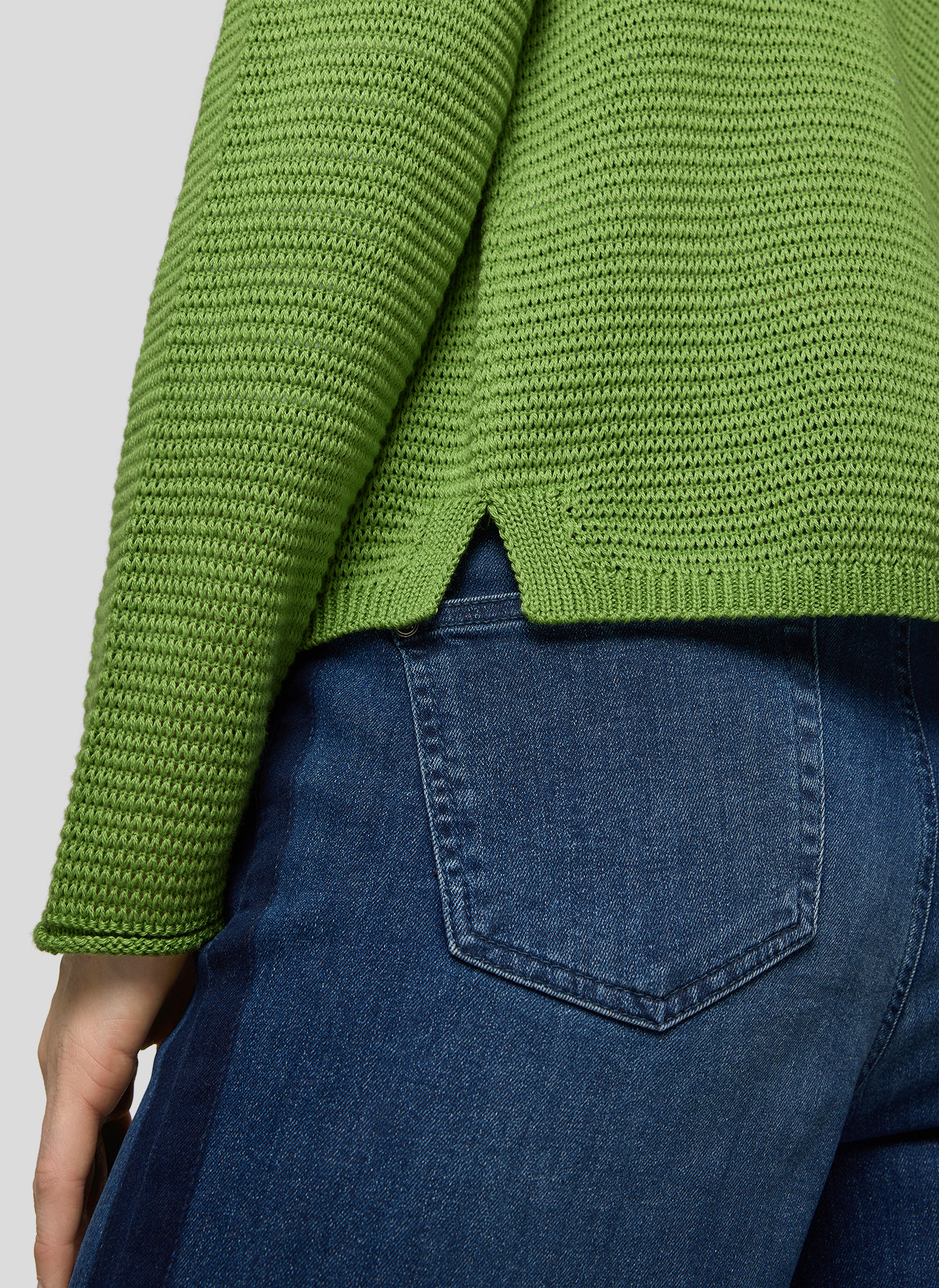 Strickjacke, Rabe