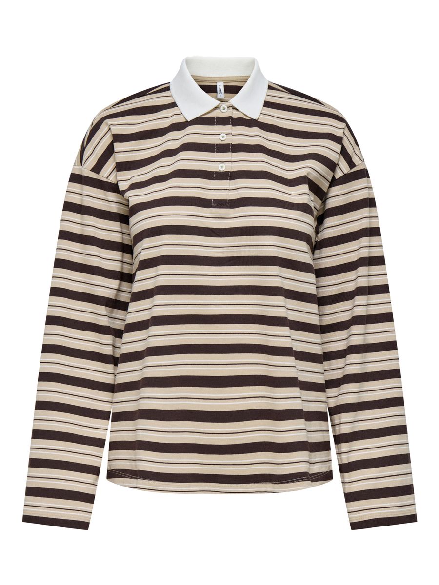 Polo Langarmshirt, Only