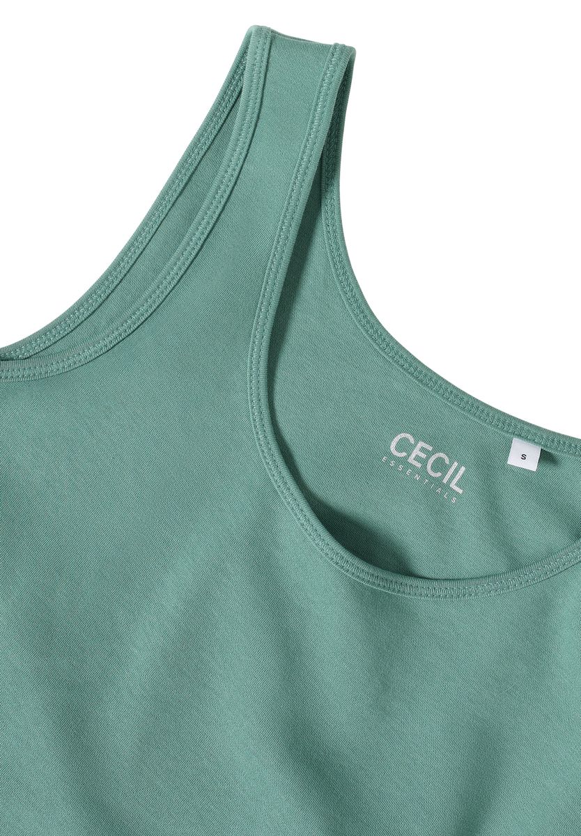 Basic Top in Unifarbe, Cecil