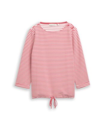 Langarmshirt mit Knopf-Details, Tom Tailor