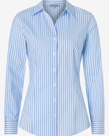 gestreifte Hemdbluse, more and more
