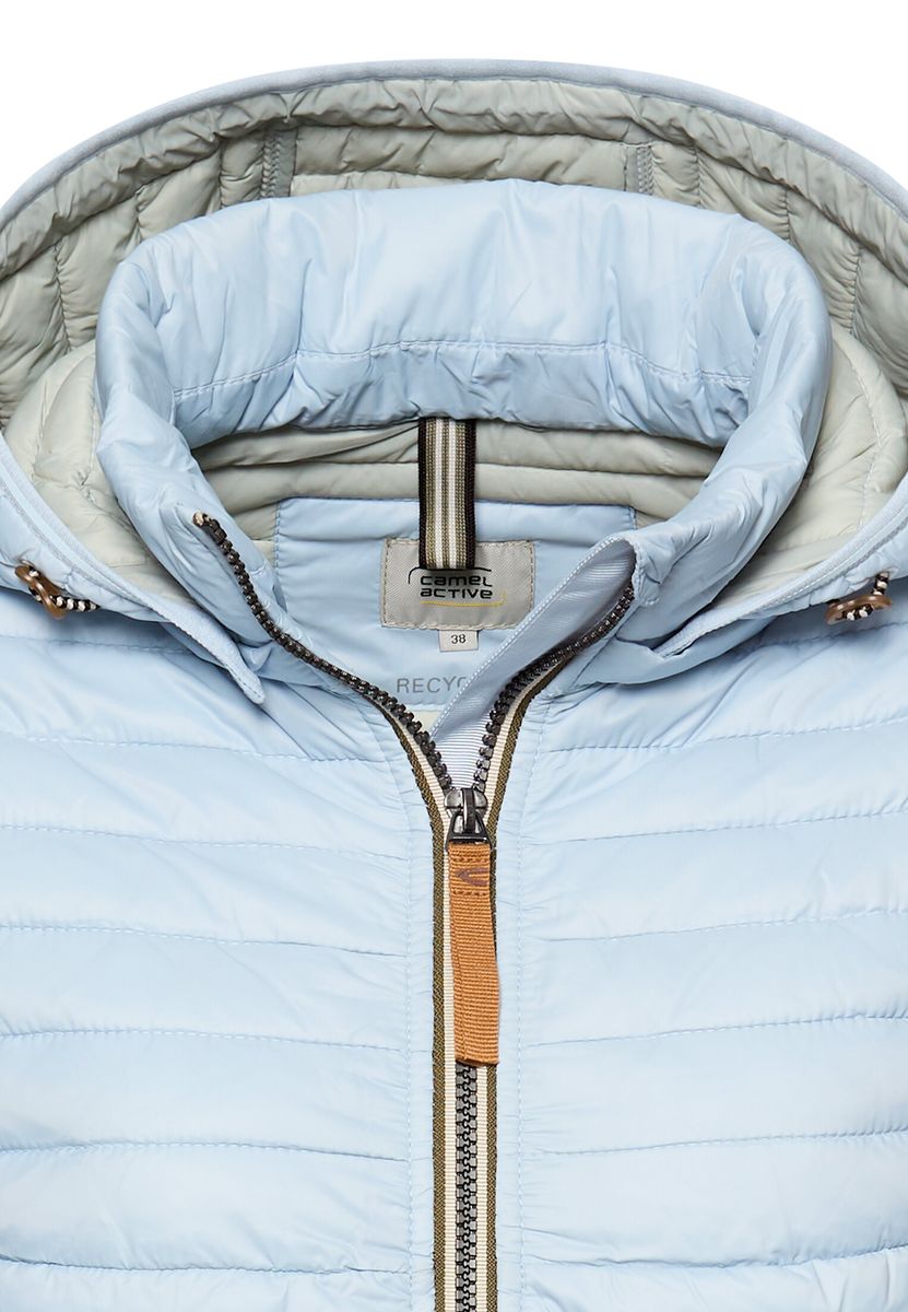 Leichte Steppjacke aus recyceltem Polyamid, Camel active