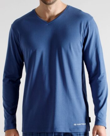 TOM TAILOR Herren Shirt uni 1er Pack