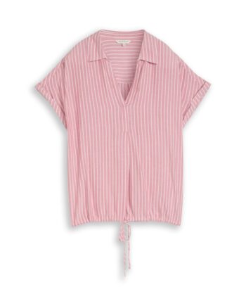 Loose Fit Bluse mit Streifenmuster, Tom Tailor