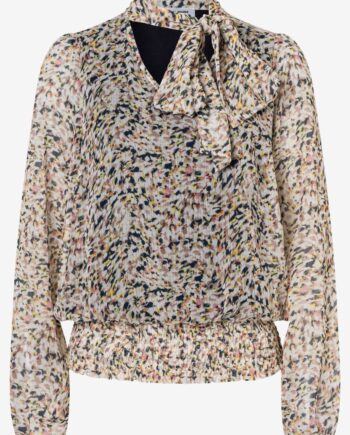 Chiffonbluse mit Schluppe, more and more