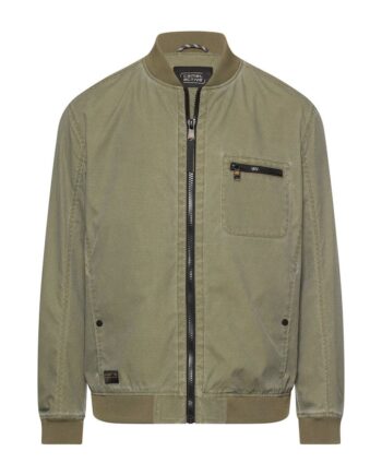 Blouson mit Bomberkragen aus Ribstop, camel active