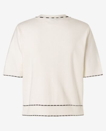 Cardigan mit Kontrastnaht, more and more