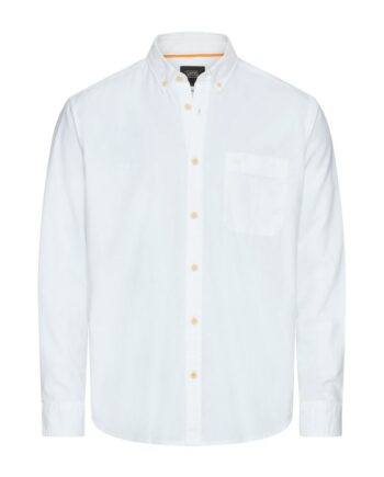 Oxford Hemd mit Button-Down-Kragen, camel active