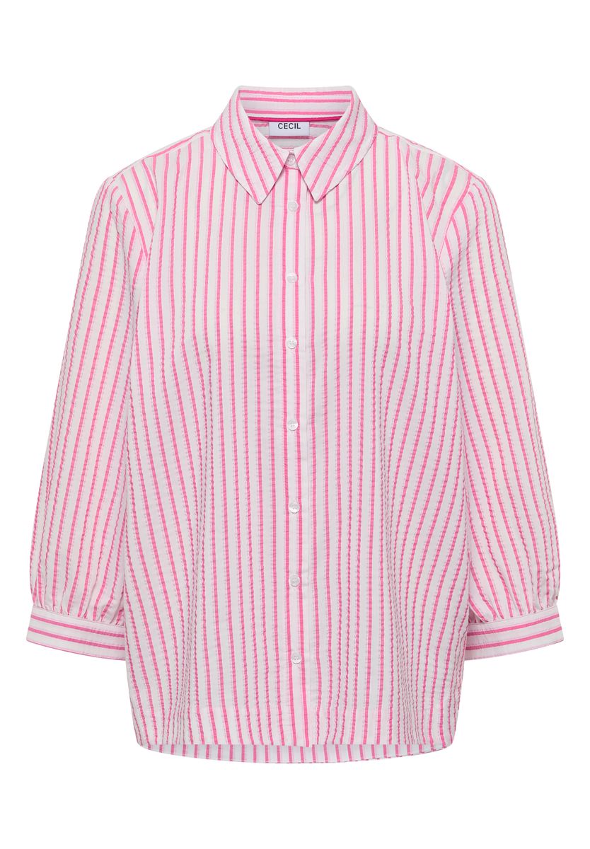 Bluse in Seersucker Qualität, Cecil