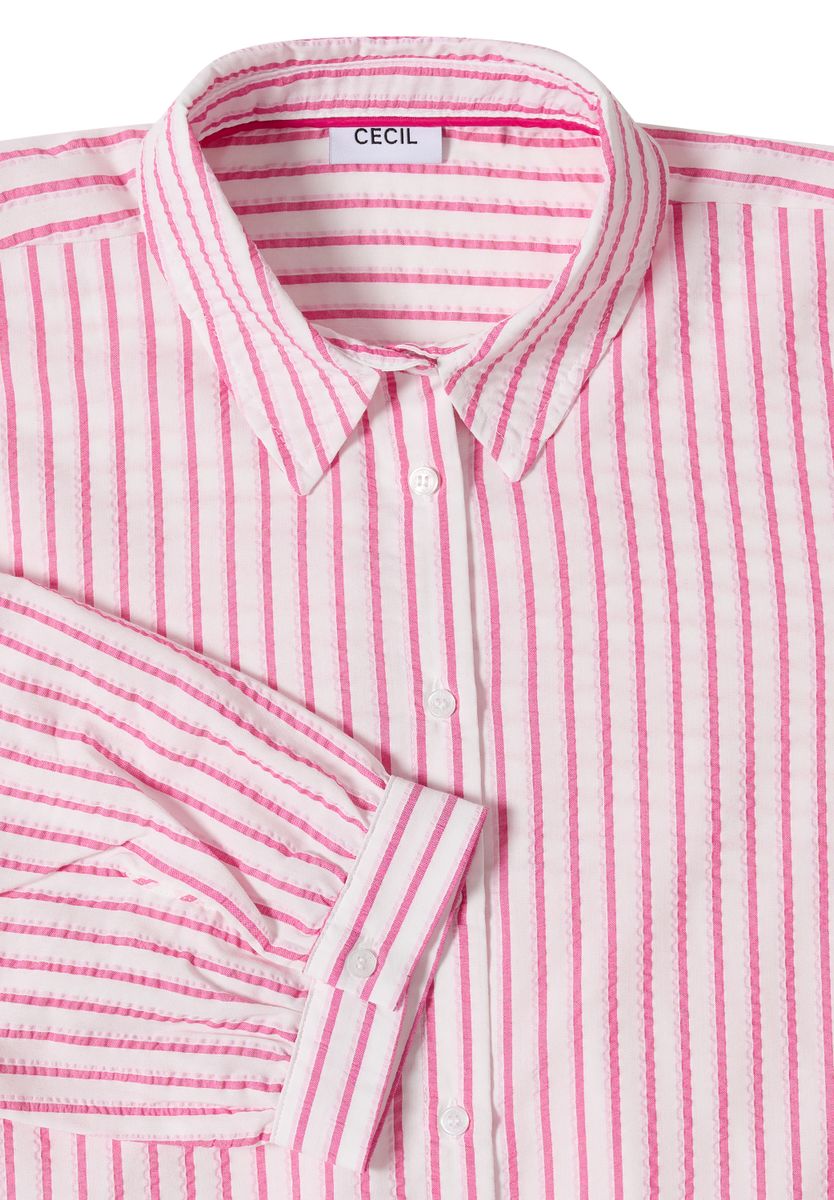 Bluse in Seersucker Qualität, Cecil