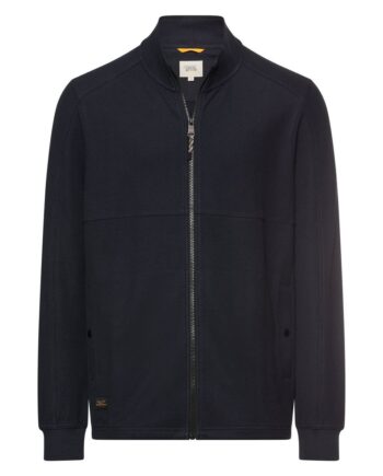 Sweatjacke mit verstellbarem Tunnelzug, Camel active