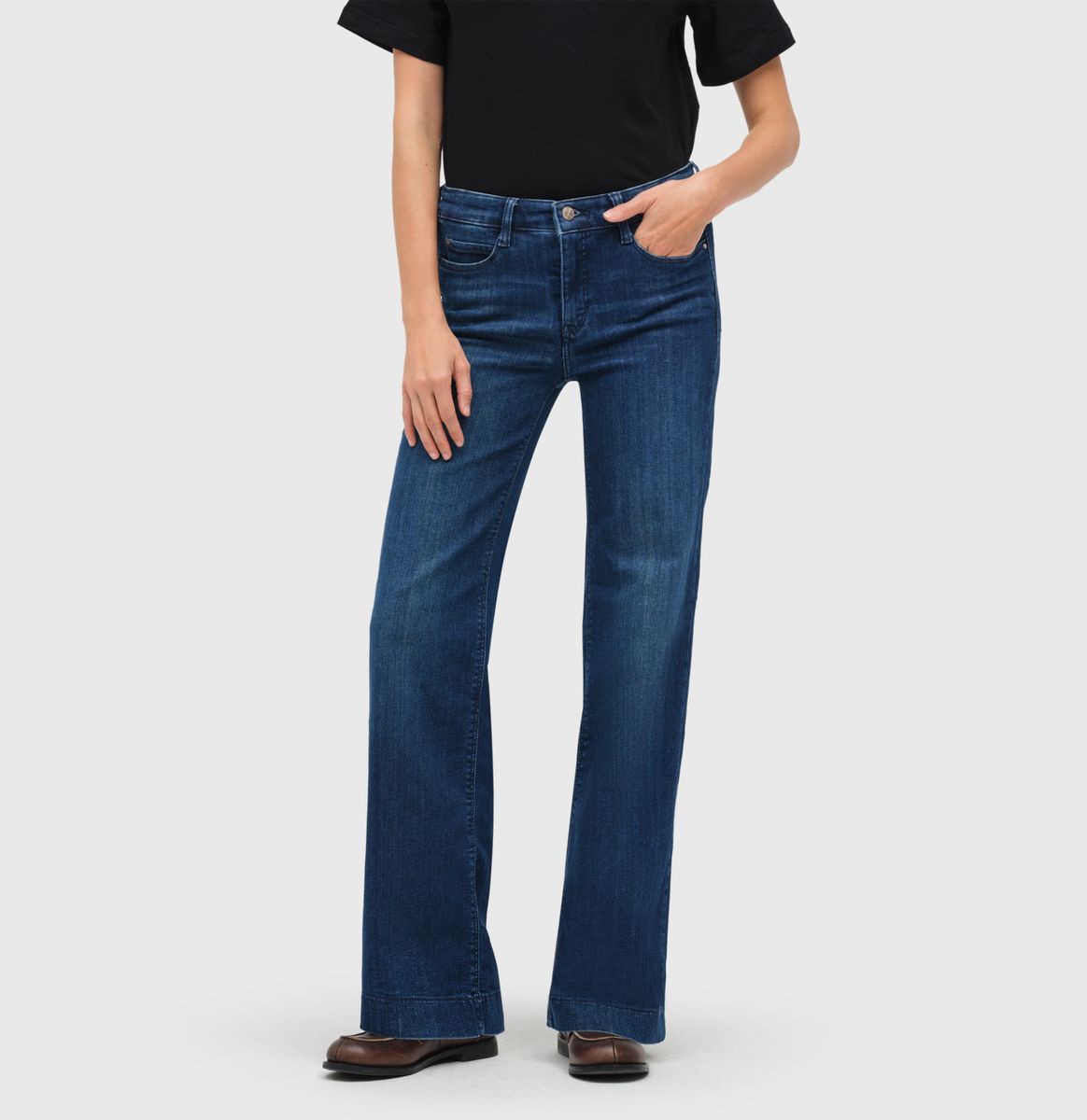 Wide Leg Denim, Mac Jeans