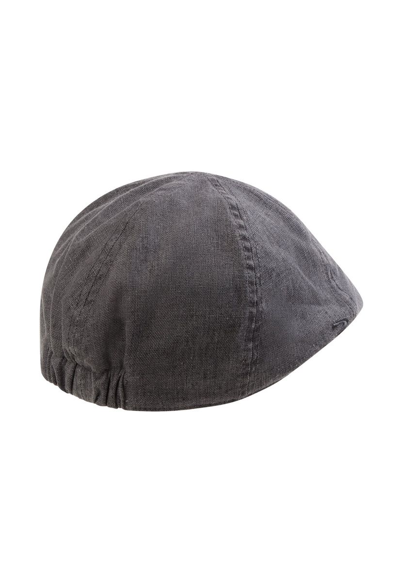 Flat Cap aus Leinen-Mix
