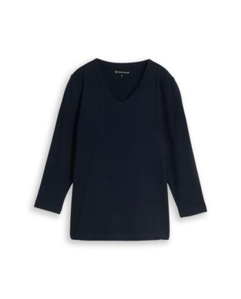Basic Langarmshirt, Tom Tailor