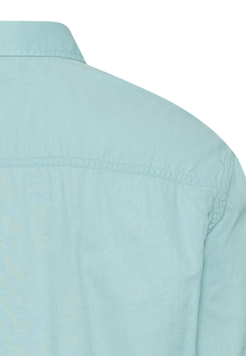 Kurzarmhemd aus Leinenmix, Camel active