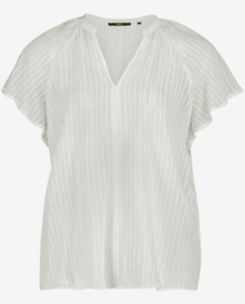 Bluse transparent mit V-Ausschnitt, zero