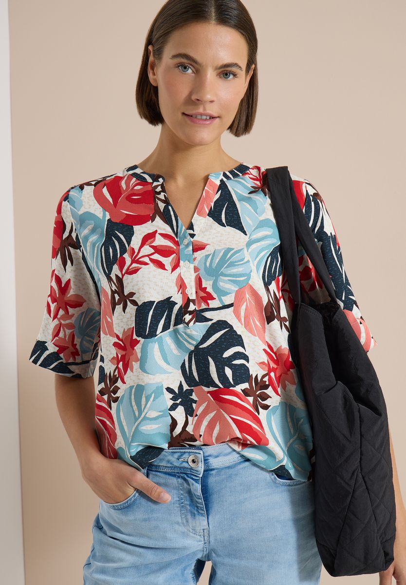 Kurzarm Bluse, Cecil