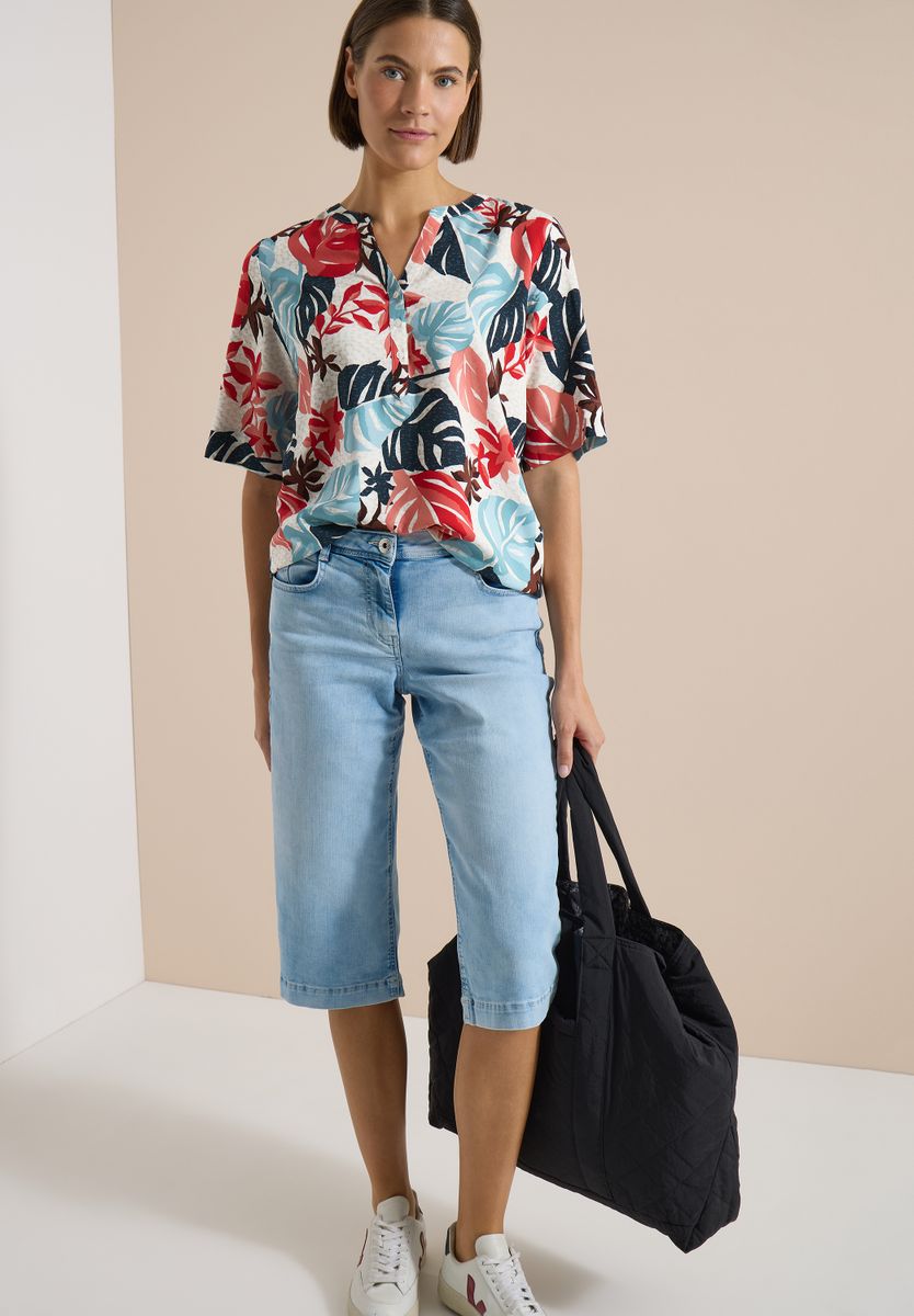 Kurzarm Bluse, Cecil